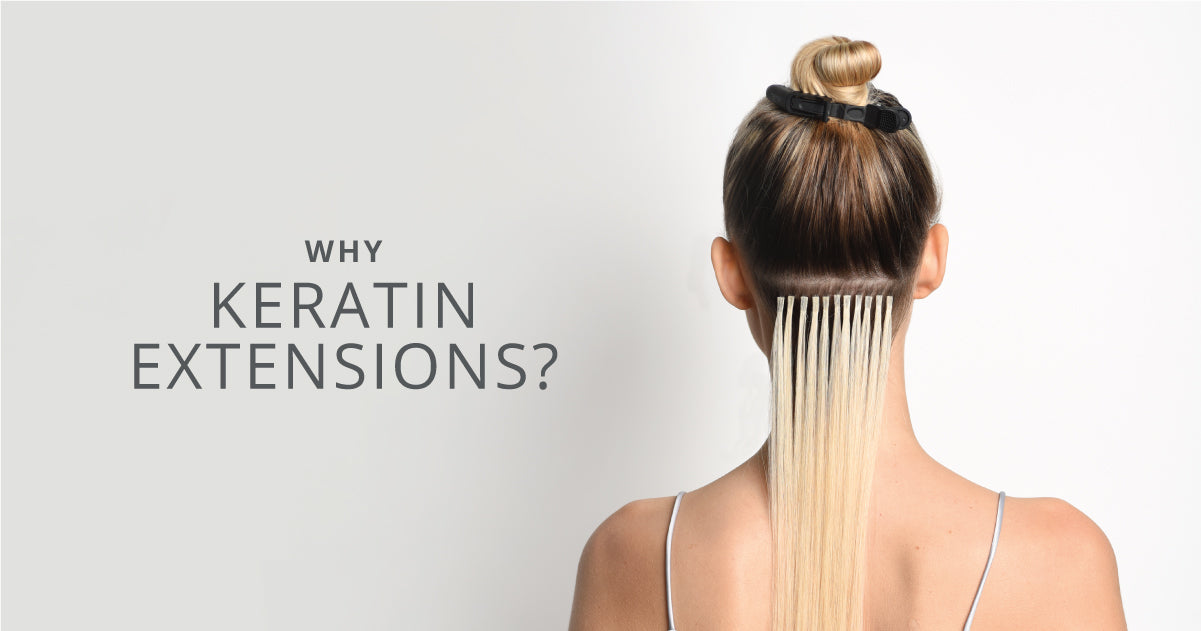 Why Keratin Bond Extensions? hairtalk extensions