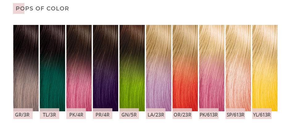 Fantasy Colors - hairtalk extensions