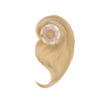 Blonde Hair Extension on a white background.